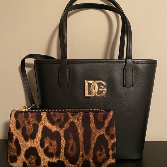 *SOLD* Authentic - Dolce and Gabbana - Small Fefe Shopper Tote - Picture 3 of 8